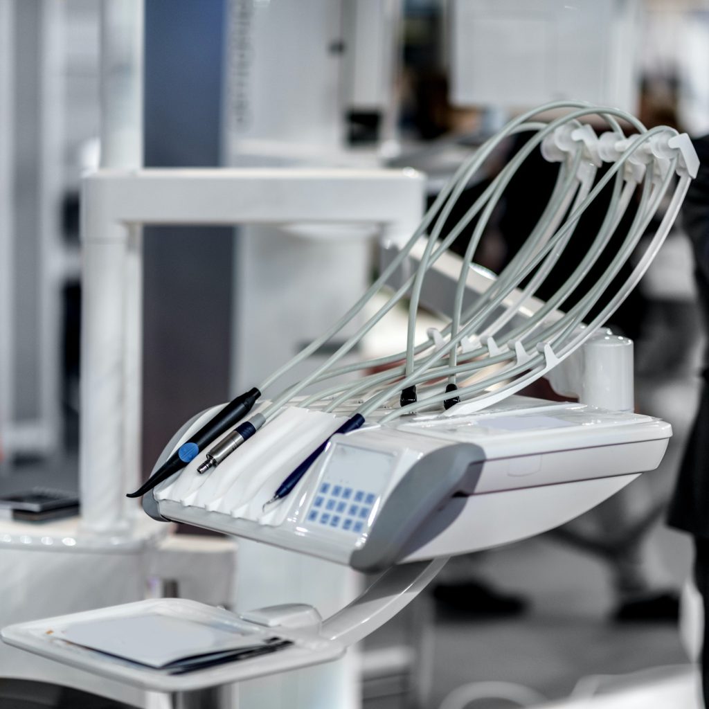 Instruments in dentistry office